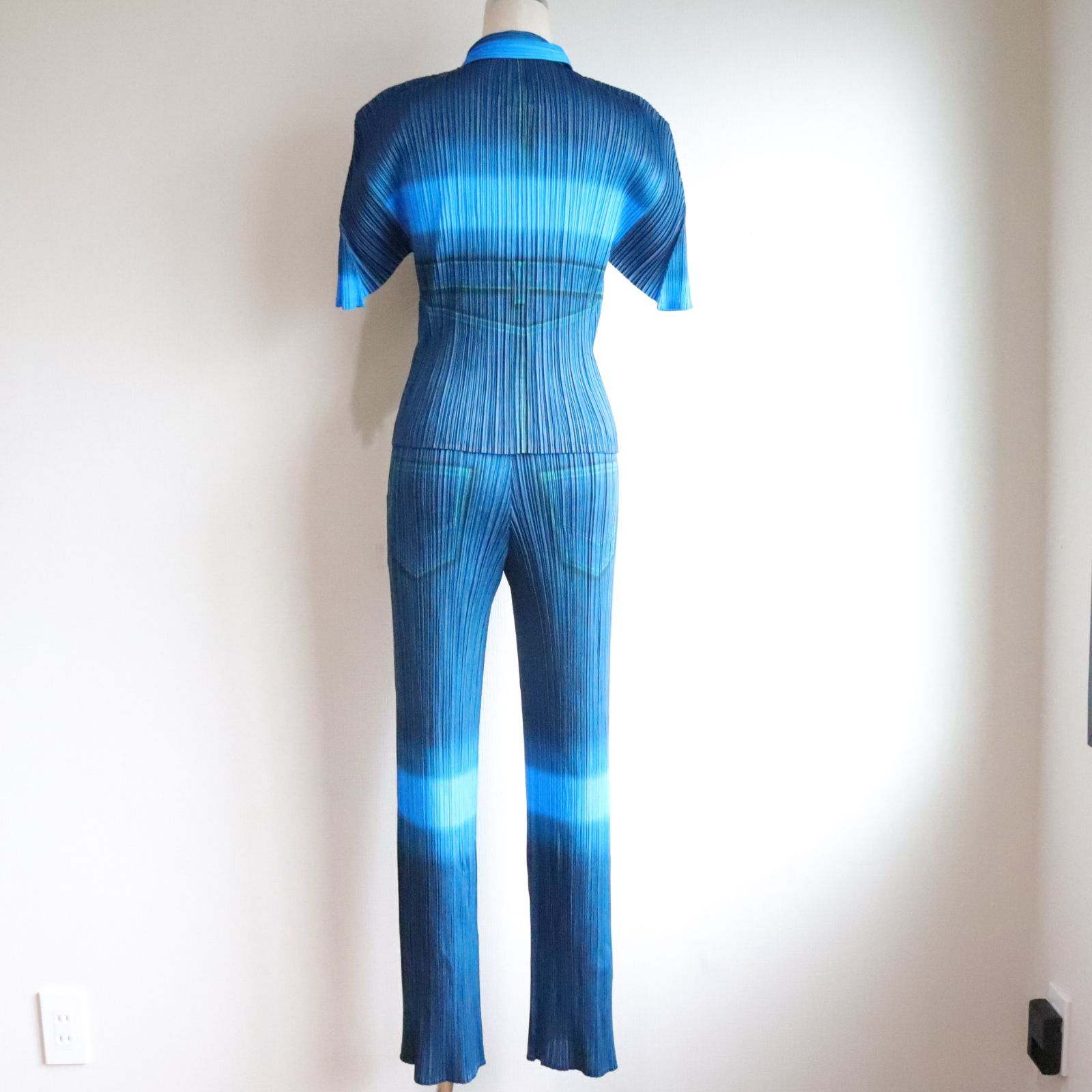 PLEATS PLEASE プリーツプリーズ イッセイミヤケ セットアップ デニム