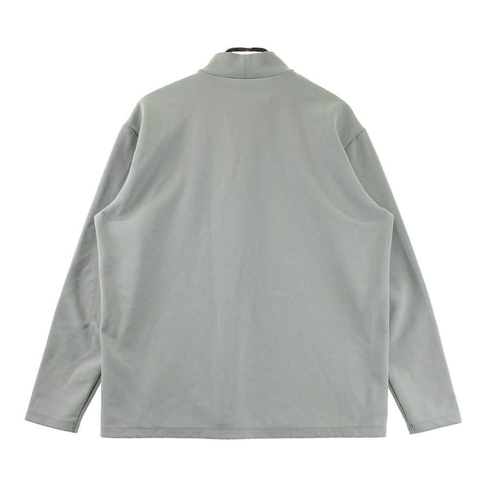 サイズ：2L ZERO HALLIBURTON ゼロハリバートン  ハイネック 長袖Tシャツ  グレー系 [240101648543] ゴルフウェア メンズ ストスト サイズ：2L ZERO HALLIBURTON ゼロハリバートン ハイネック 長袖T