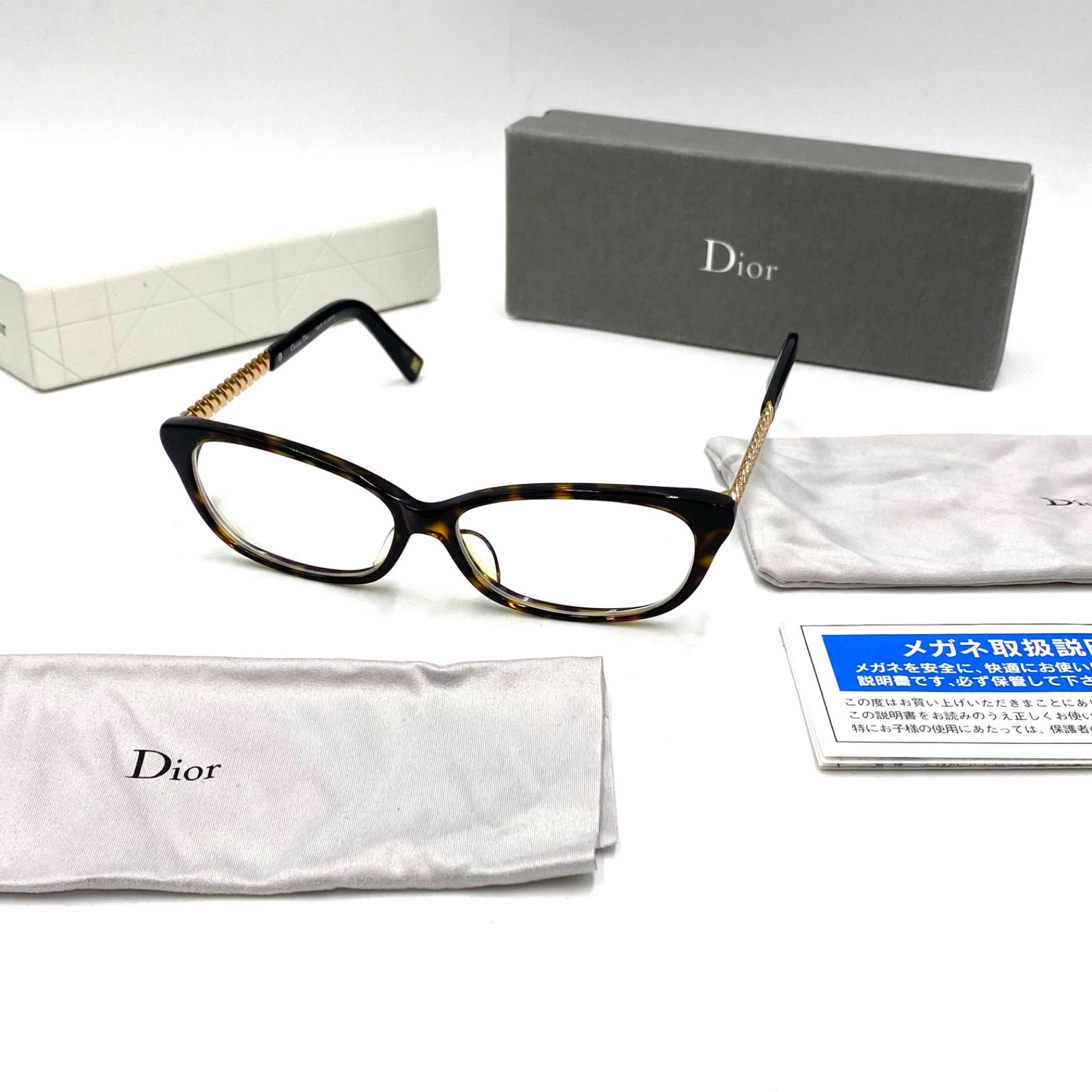 Christian Dior クリスチャン ディオール 度あり めがね メガネ Christian Dior クリスチャン ディオール 度あり めがね メガネ