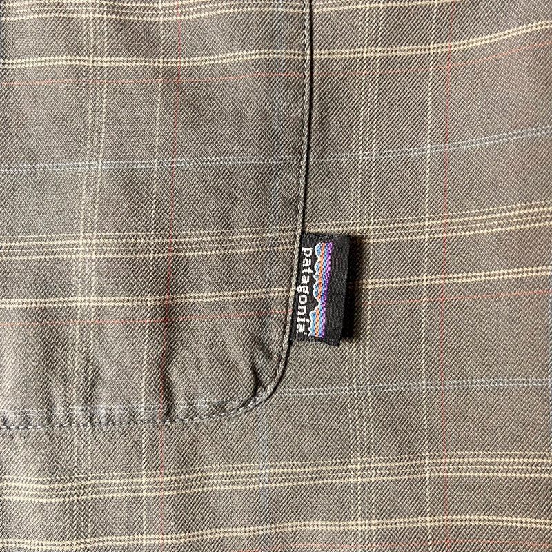 00s 01年製 ポルトガル製 Patagonia チェック 長袖 オーガニック