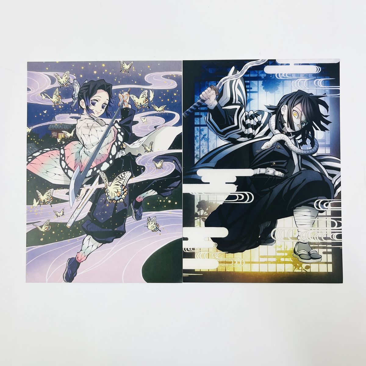 【冨岡義勇/未開封】アニメ　鬼滅の刃　柱稽古編　特典　色紙　非売品 ◇未開封あり鬼滅之刃柱稽古篇購買特典冨岡義勇色紙其他總結‐ Mercari