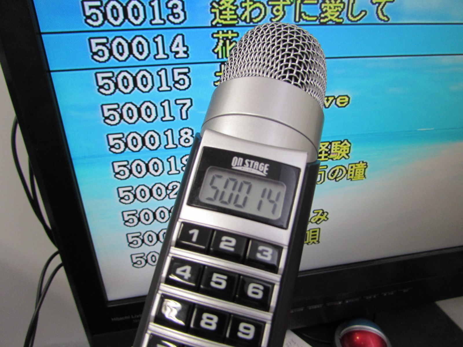 ON STAGE パーソナルカラオケ Z-PK1200GT 家庭用カラオケ 動作品 携帯