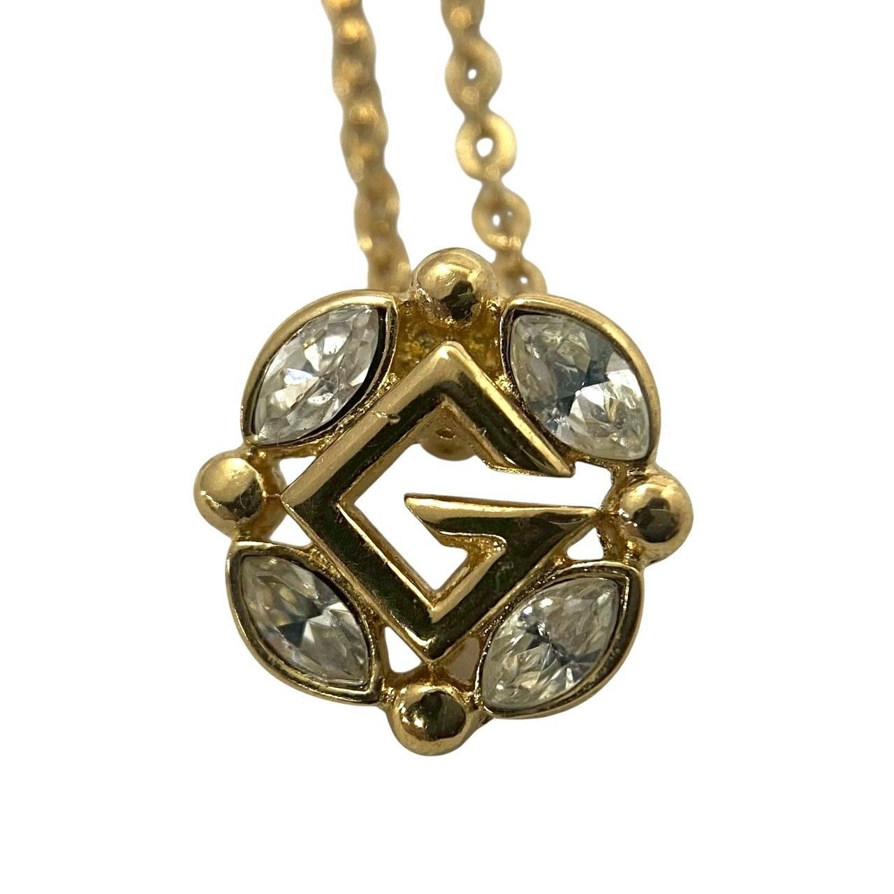 U【GIVENCHY】Gロゴ ネックレス イヤリング セット ペンダント