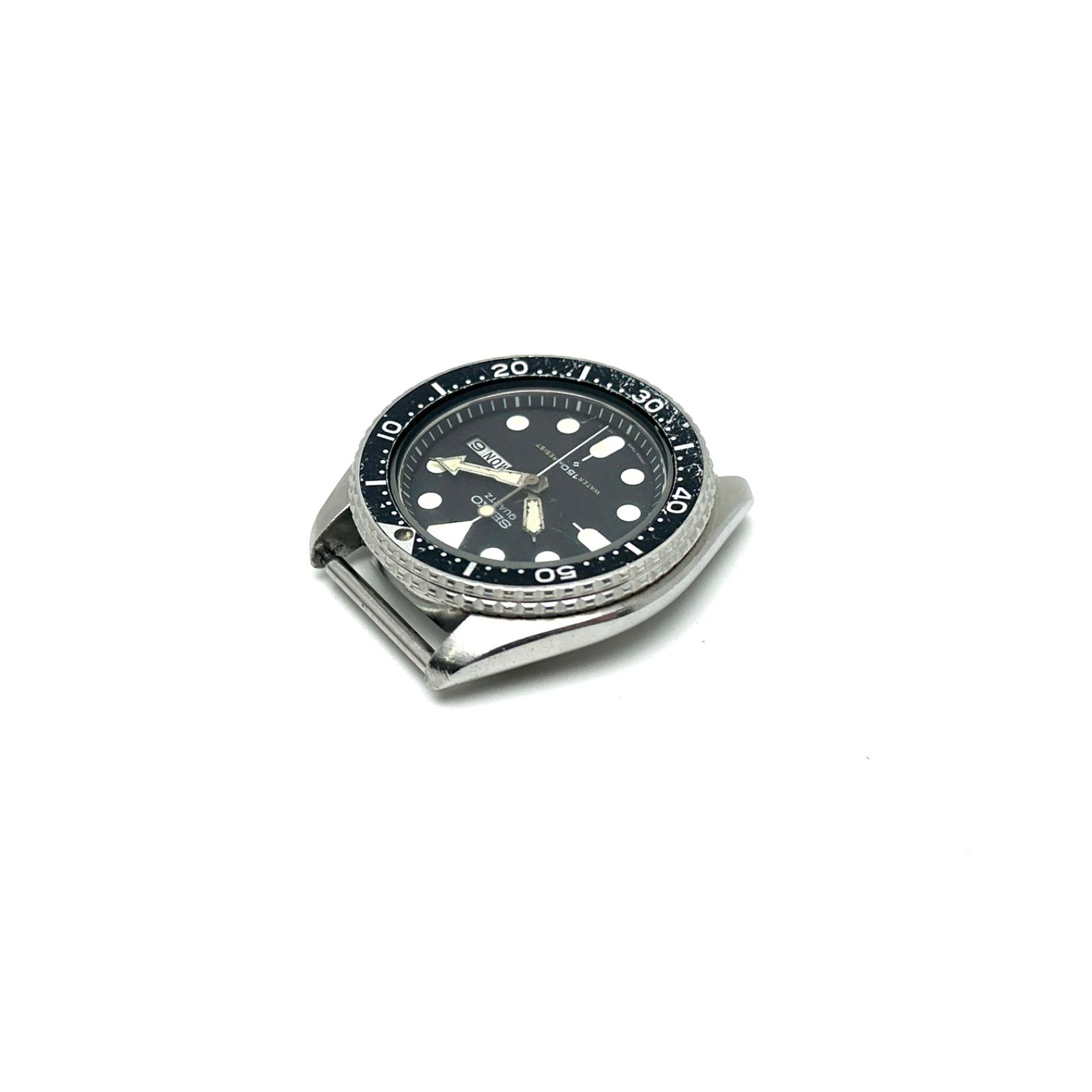 SEIKO/セイコー】クォーツ ダイバー 150M 文字盤黒 7548-7000 本体のみ 