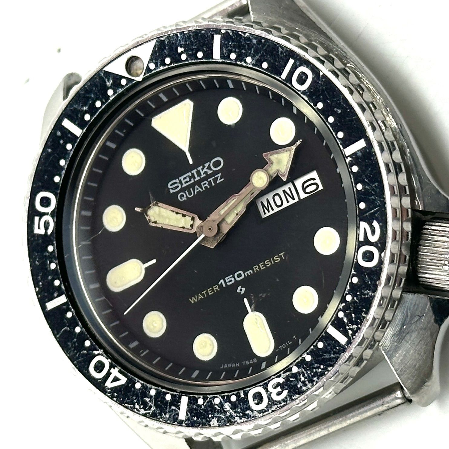 楠本質店/元住吉】セイコー SEIKO ダイバー 150m防水 7548-7000 