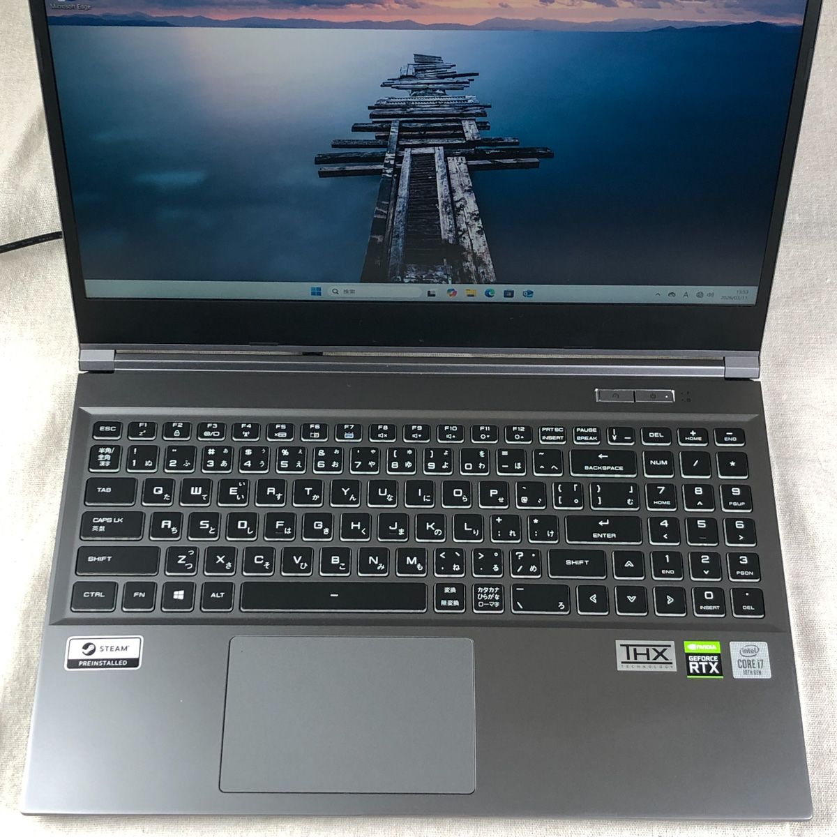 ジャンク品ゲーミングPC GALLERIA ガレリア GCL2060RGF-T【i7-10875H