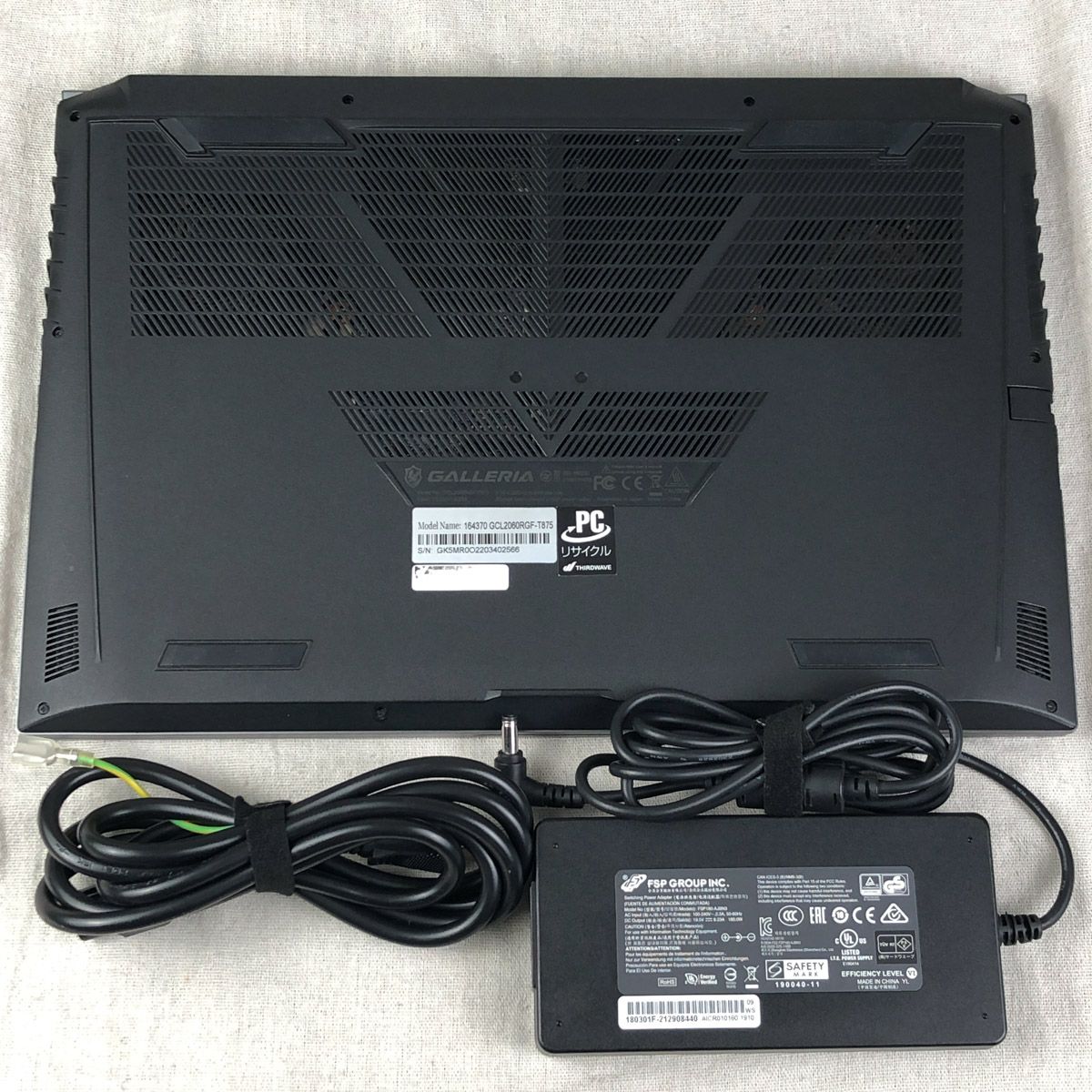 ジャンク】GALLERIA GCL2060RGF-T RTX2060 i7 - メルカリ