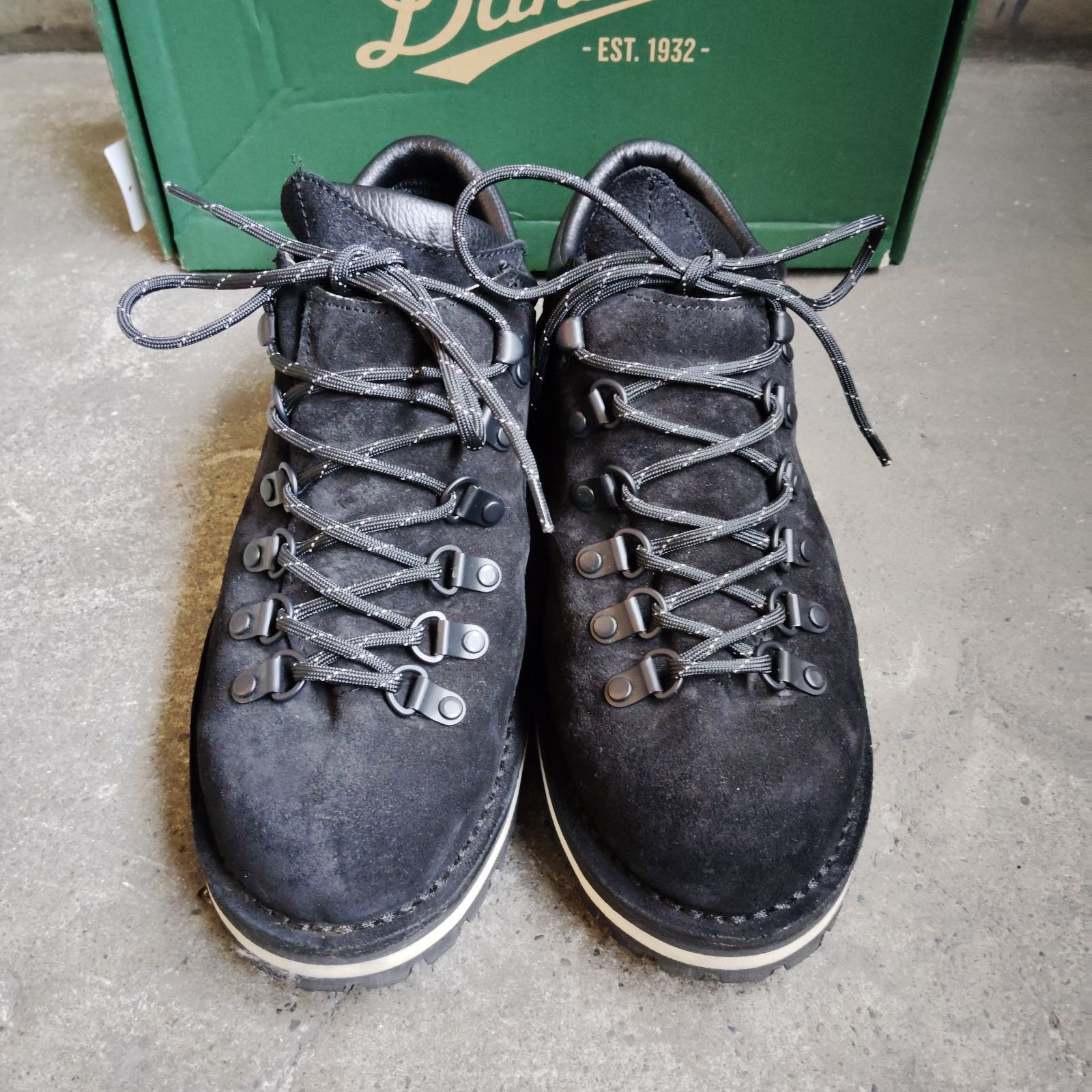 Danner BEAUTY&YOUTH別注 MT.RIDGE LOW BY BLACK 25.5cm US7.5 ダナー 