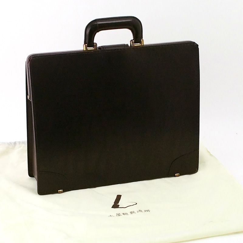 土屋鞄 ダレスバッグ レザー ブラック 黒 ビジネスバッグ ゴールド金具 土屋鞄 ダレスバッグ レザー ブラック 黒 ビジネスバッグ ゴールド金具