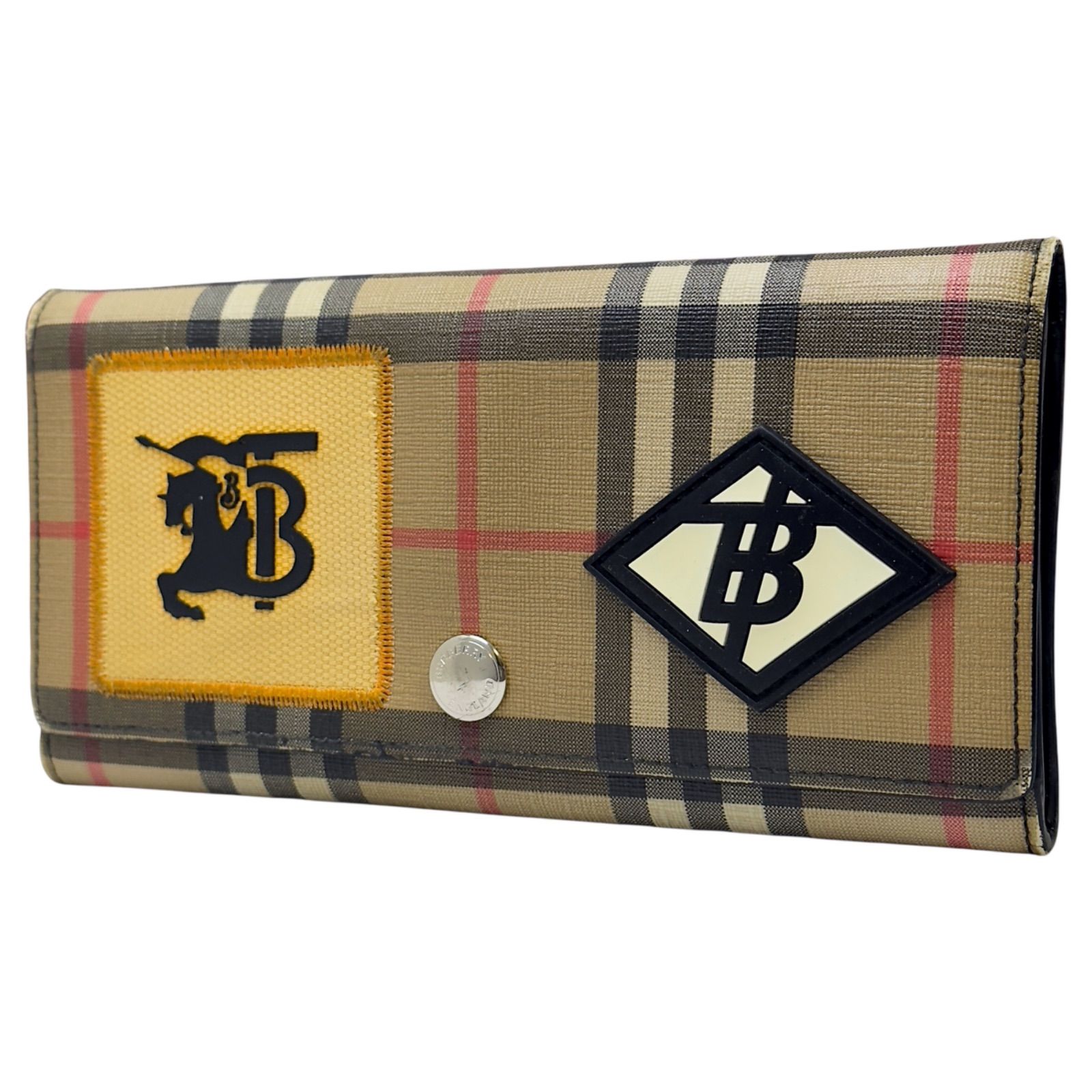BURBERRY バーバリー ノヴァチェック TBロゴ ラバーロゴ ワッペン 