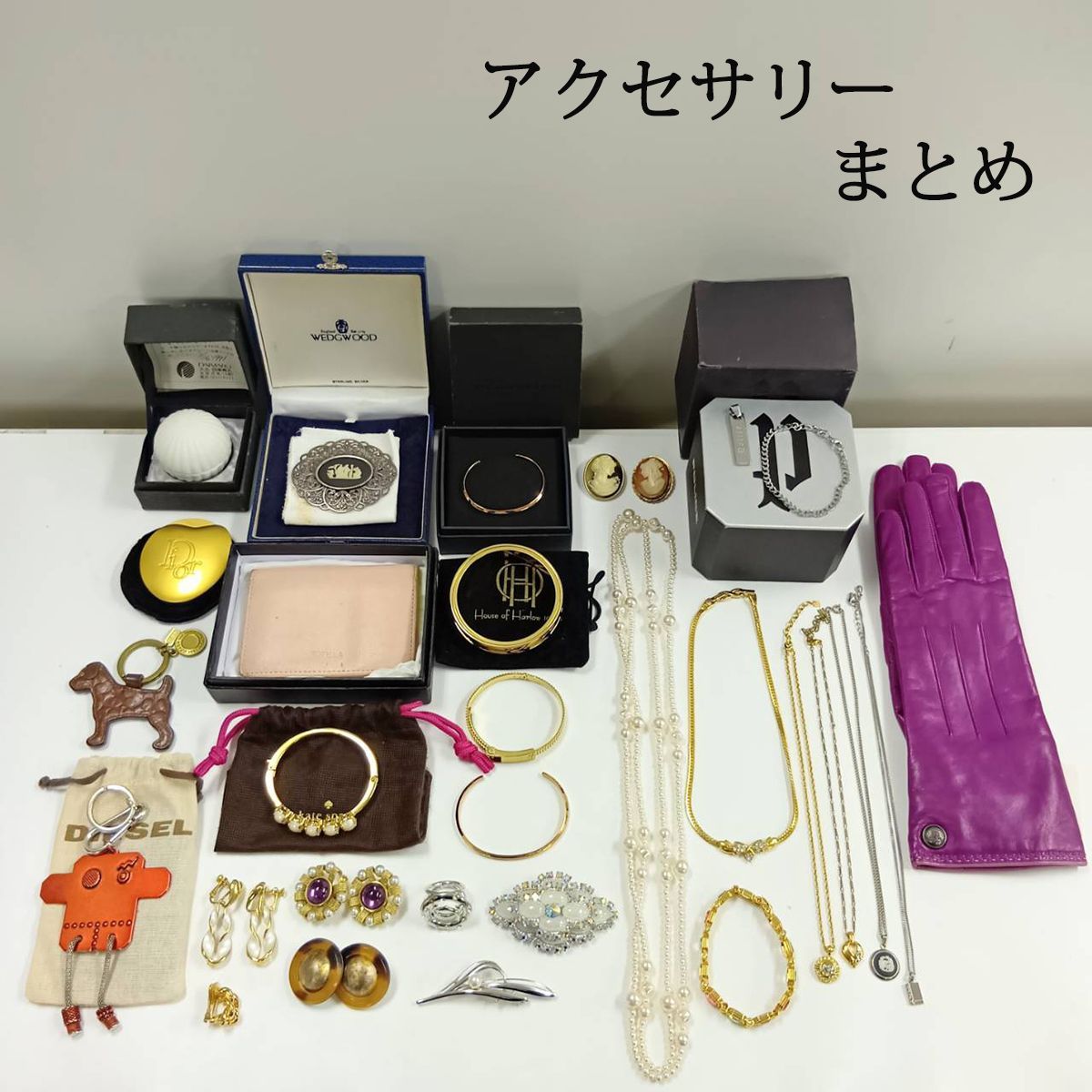 大特価 1円~【3点】ブランドアクセサリー まとめ売り Christian Dior 