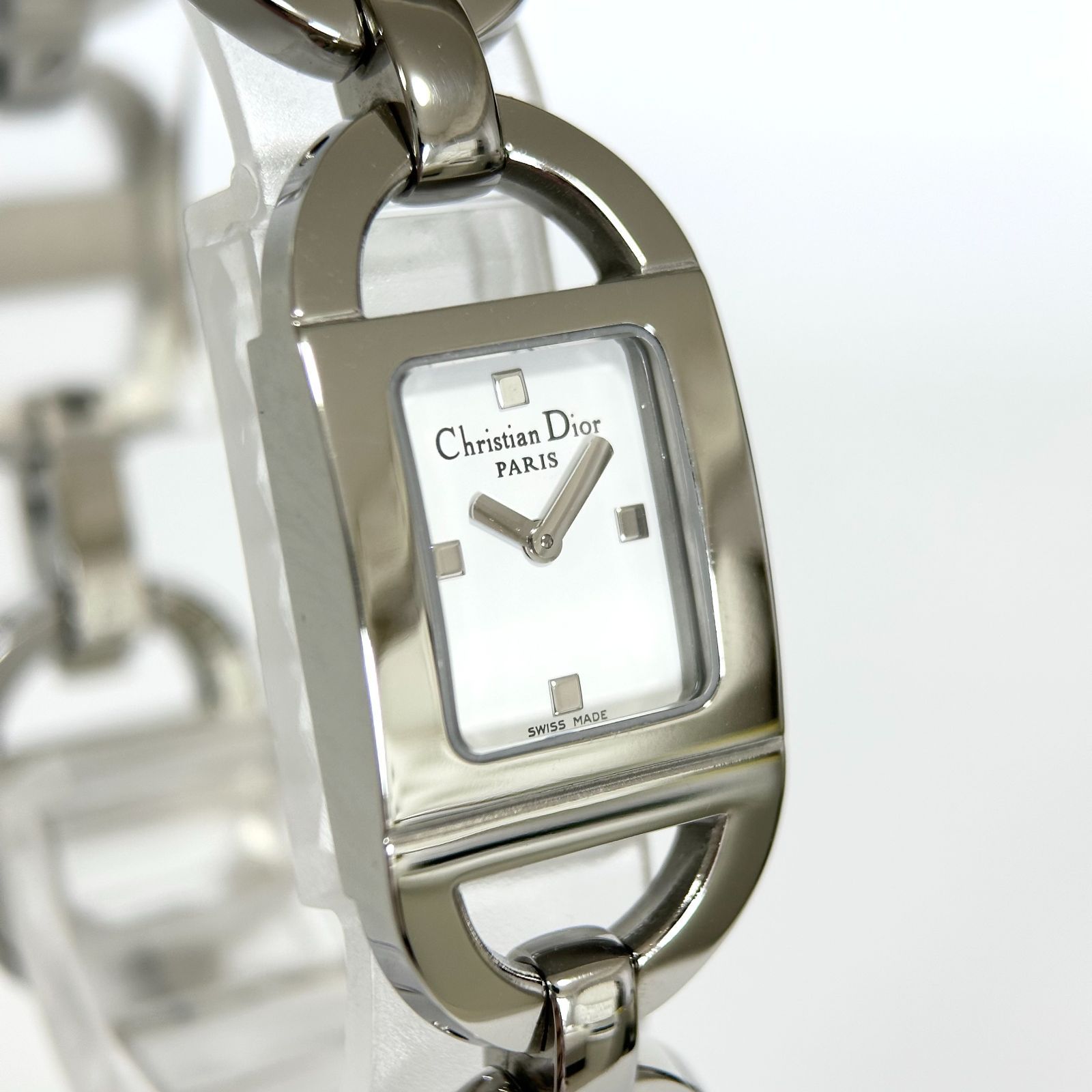 極美品/新品電池 ディオール DIOR 腕時計 レディース D78-108 Pandiora
