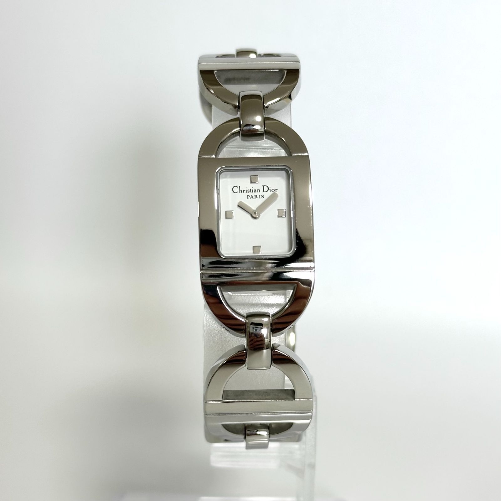 極美品/新品電池 ディオール DIOR 腕時計 レディース D78-108 Pandiora