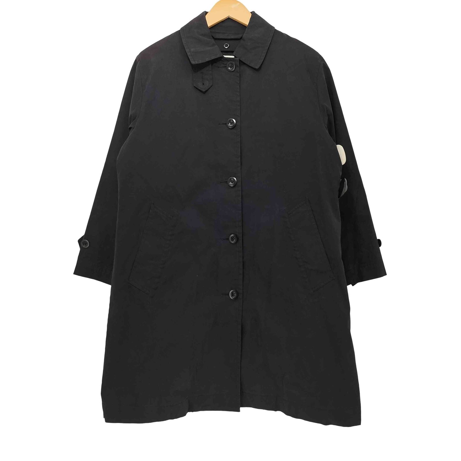 エムエイチエル MHL. COTTON NYLON CANVAS ダウンライナー付きステン 