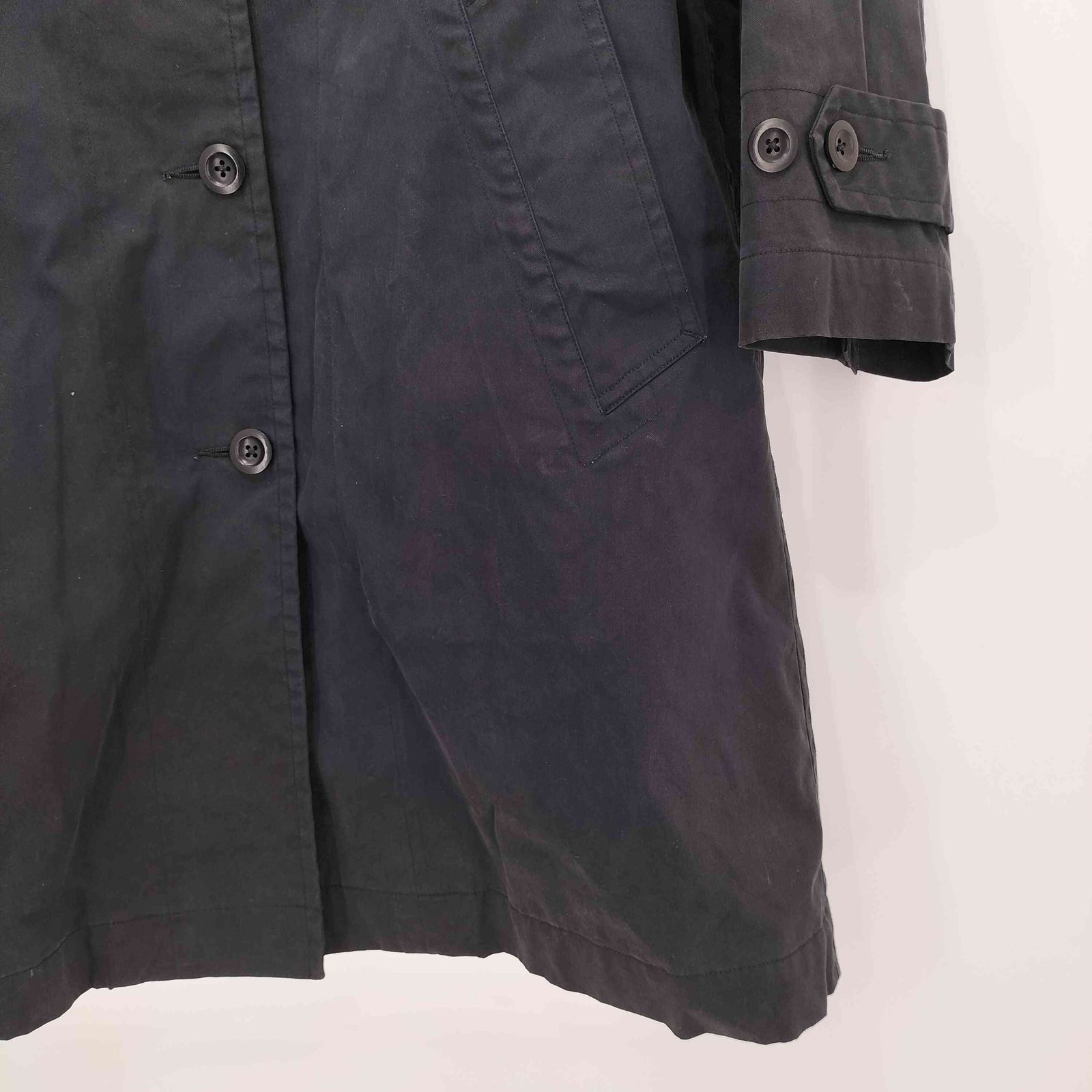 エムエイチエル MHL. COTTON NYLON CANVAS ダウンライナー付きステン 