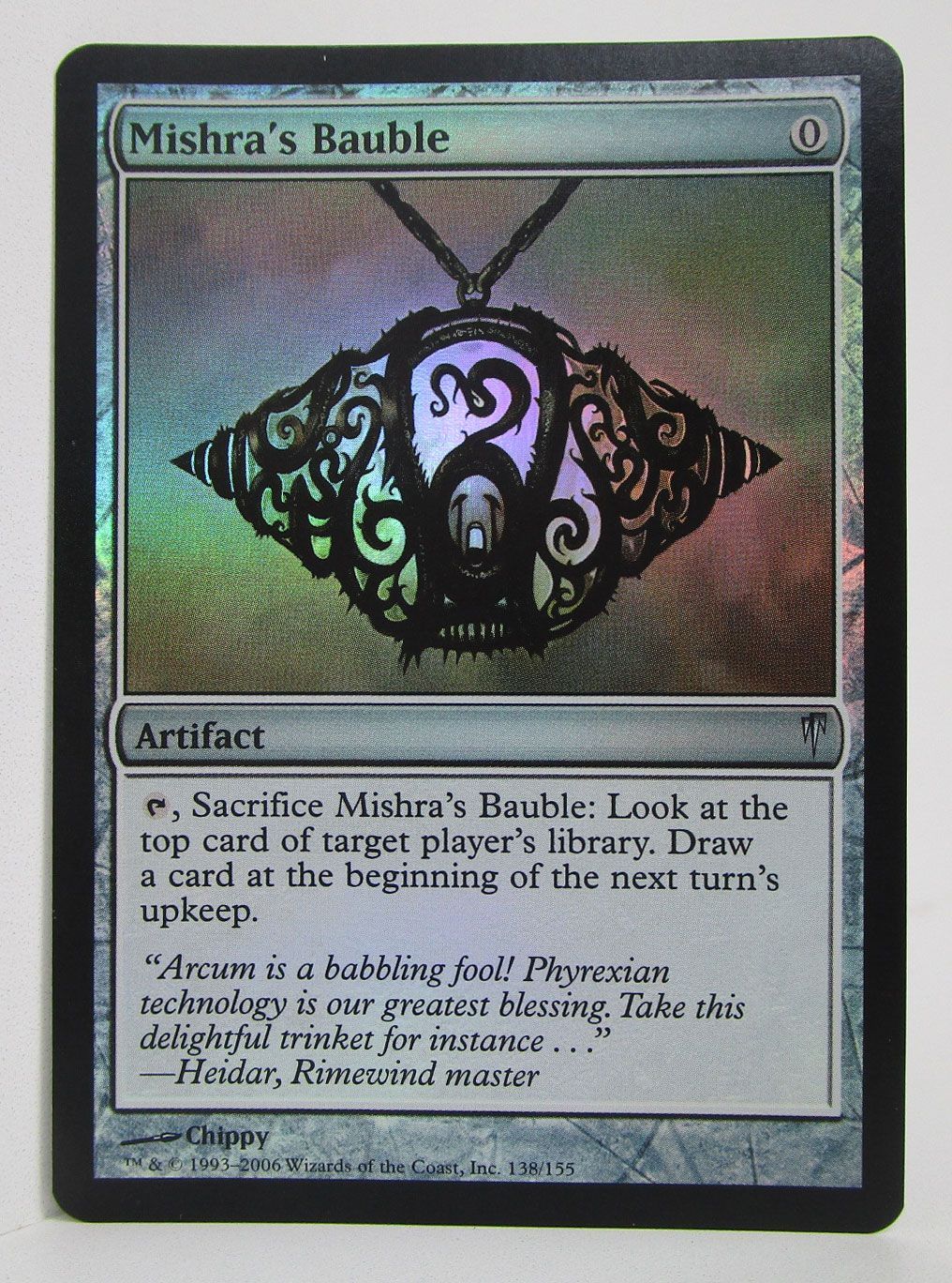 MTG ミシュラのガラクタ Mishra's Bauble Foil 英語版 プレイ用 限定