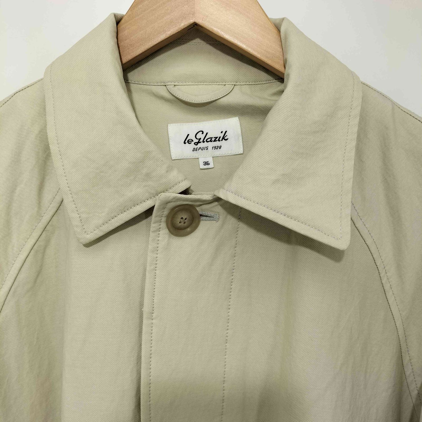 ルグラジック le glazik ナイロンカルゼ バルマカーンコート