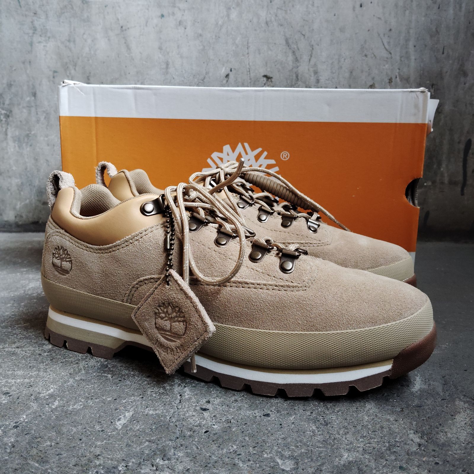 Timberland BEAUTY&YOUTH別注 EURO HIKER LOW LACE SNEAKER MEDIUM 