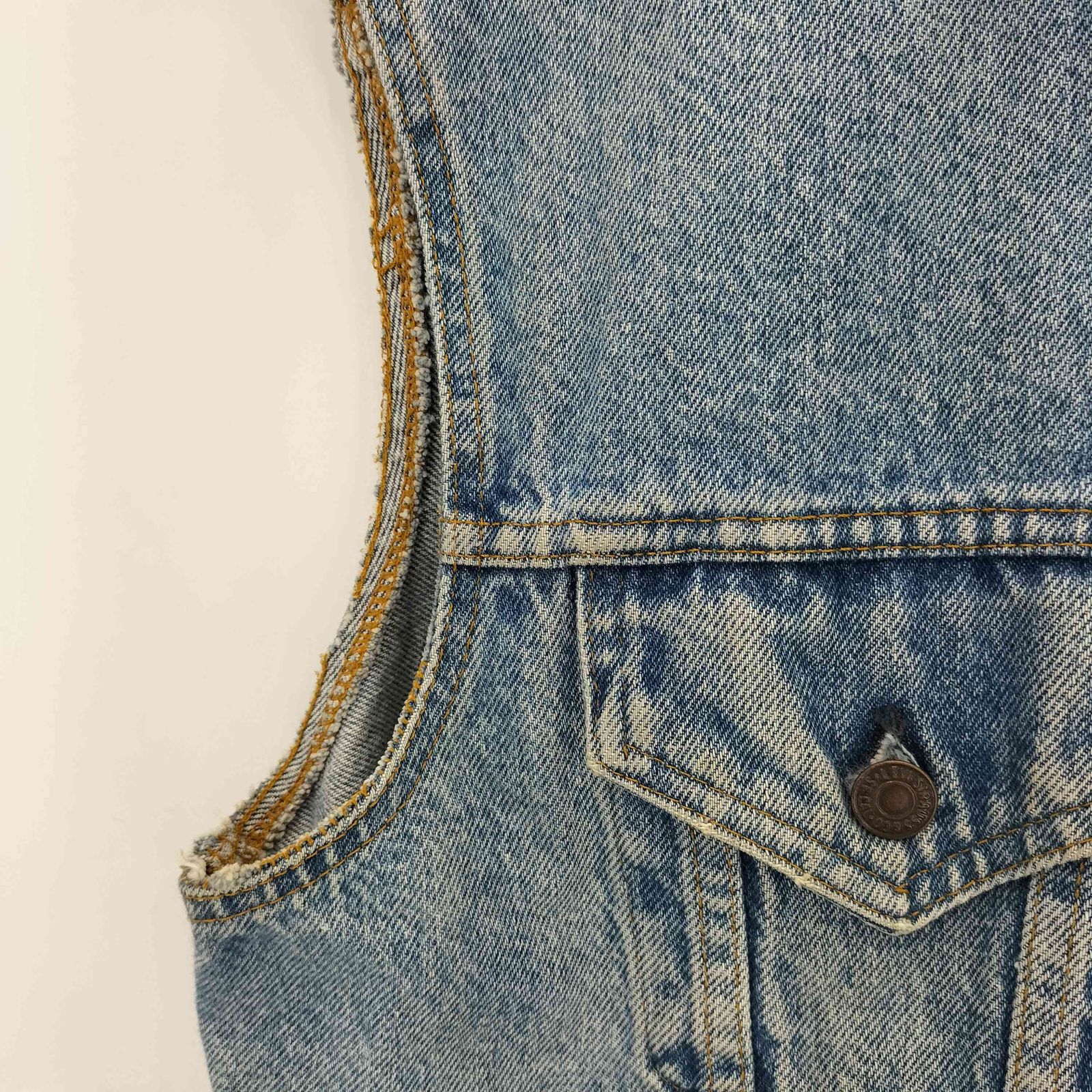 リーバイス Levis 80-90s USA製 70506 0216 デニムベスト メンズ 44 