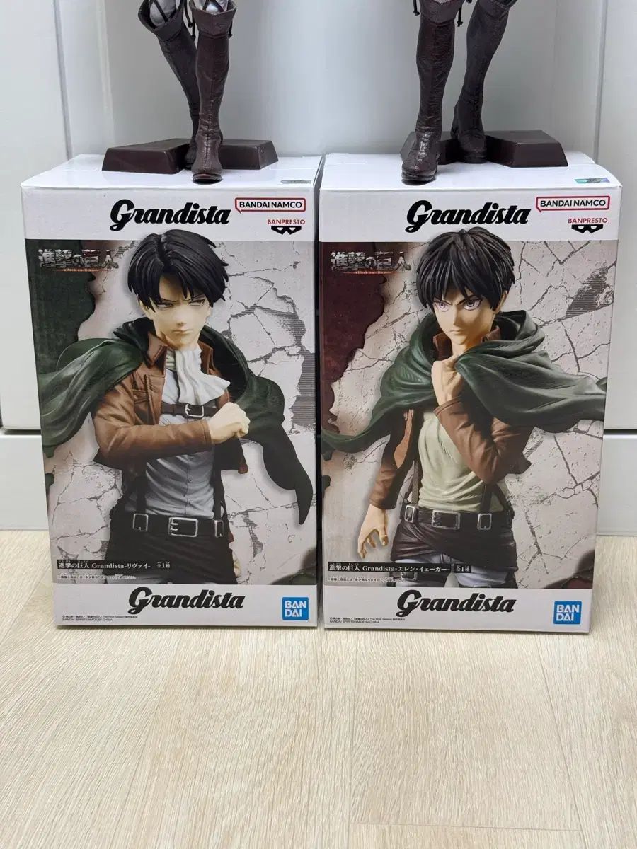 進撃の巨人 Grandista エレン リヴァイ フィギュア 8体セット 進撃の