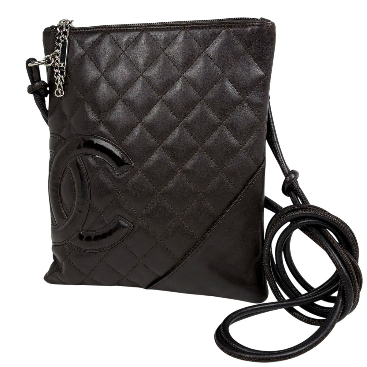 CHANEL カンボンライン バッグ ココマーク ラムスキンレザー | AKH 
