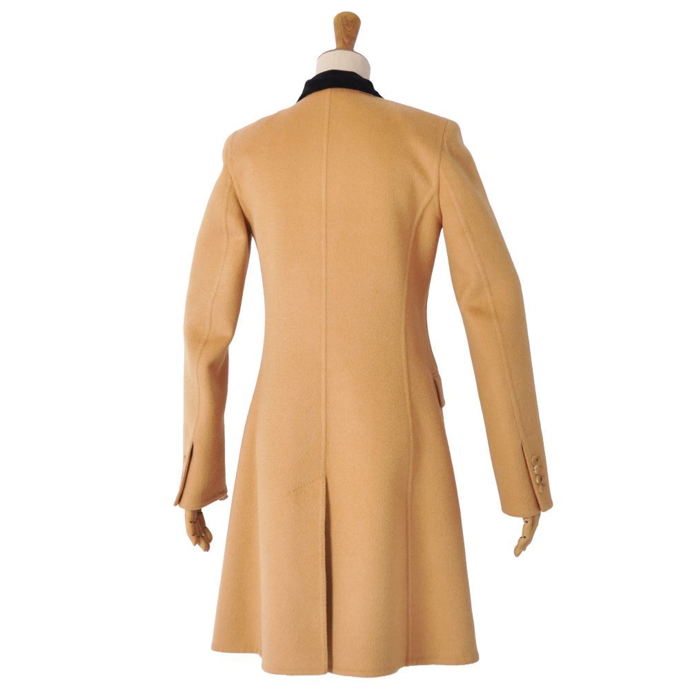 HERMES エルメス ゴルチェ期 カシミヤ ダブルブレスト ロングコート 36 HERMES エルメス ゴルチェ期 カシミヤ ダブルブレスト ロングコート 36