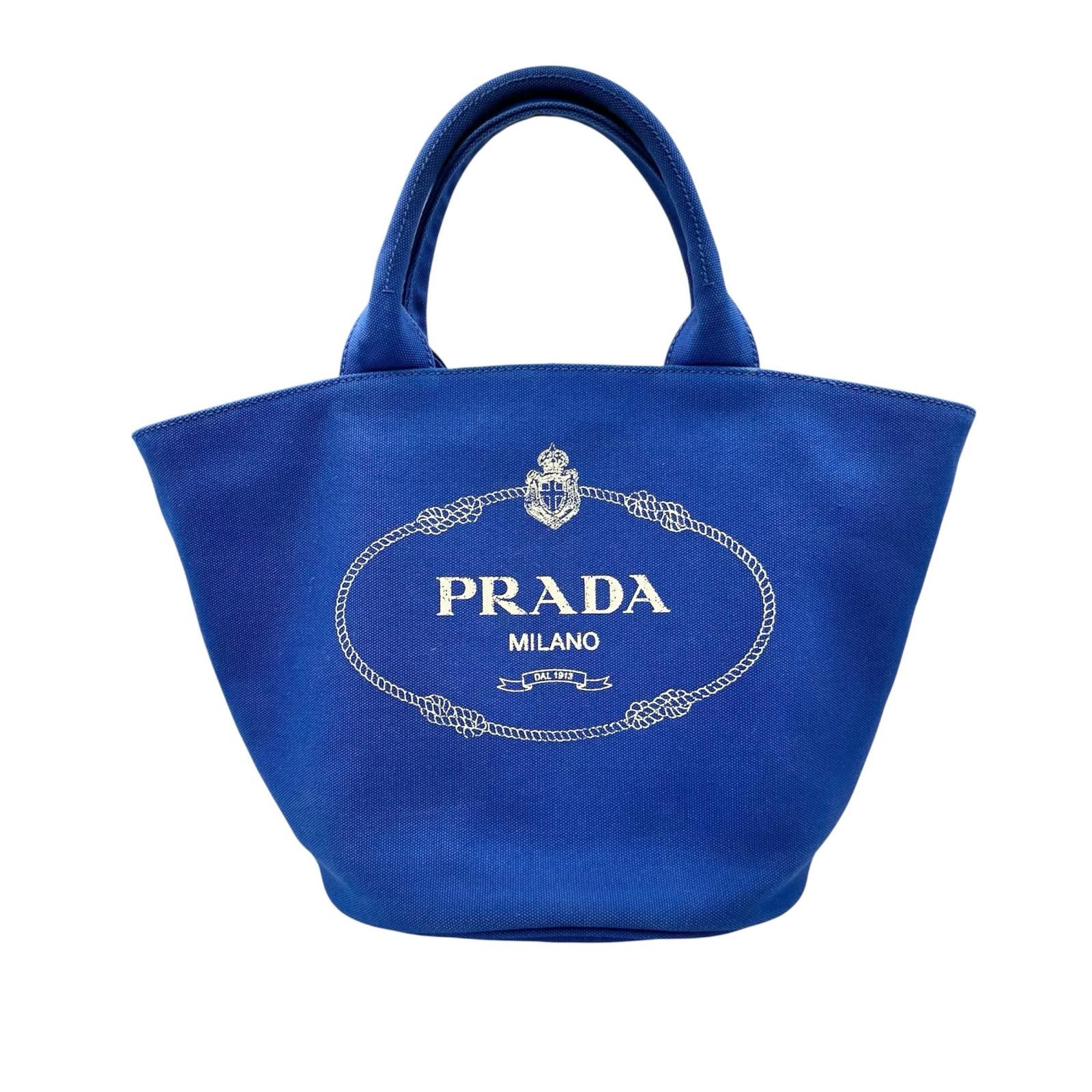 Yahoo!オークション 1円【 PRADA 】 プラダ カナパ トートバッグ 