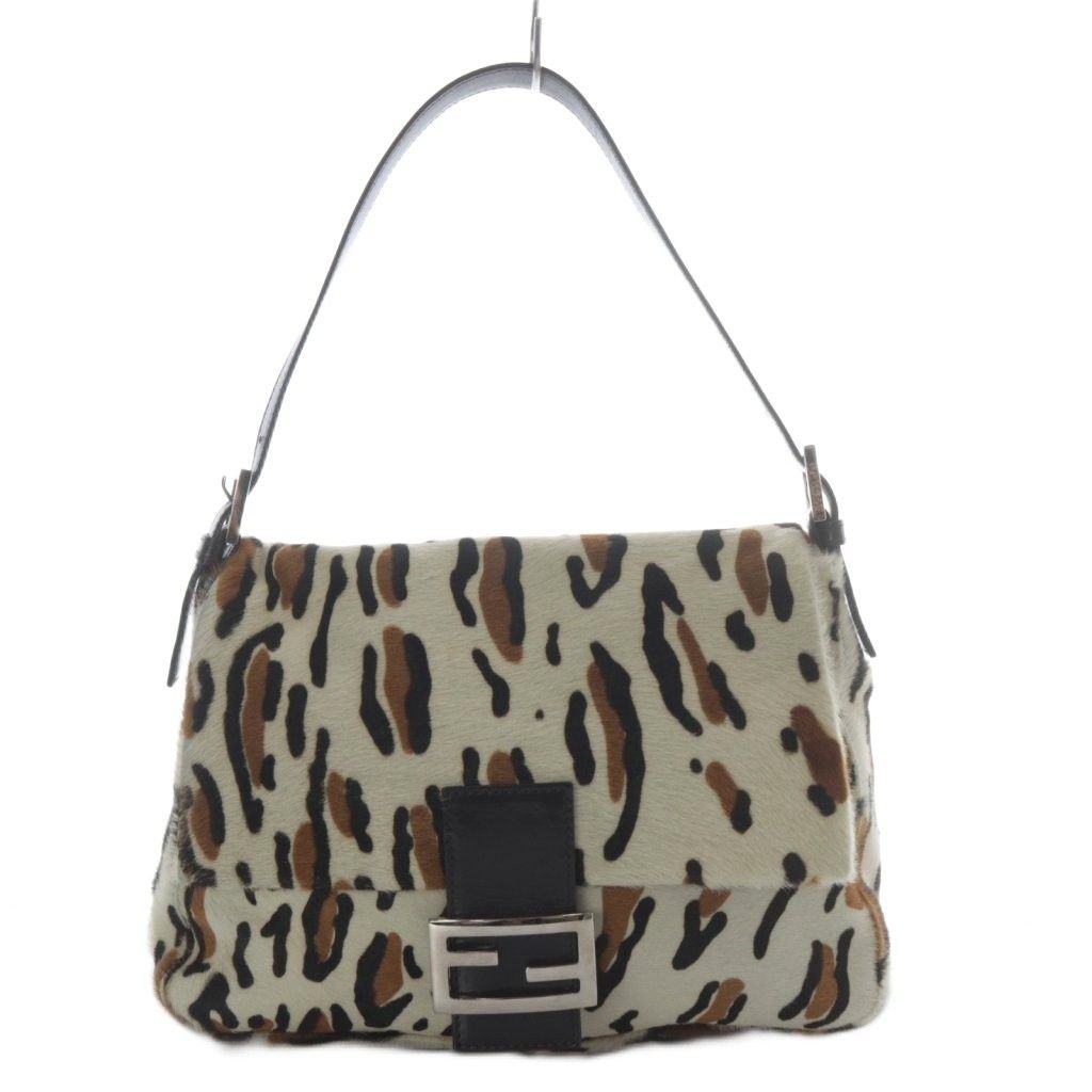 フェンディ FENDI マンマバケット ハンドバッグ ワンハンドル 