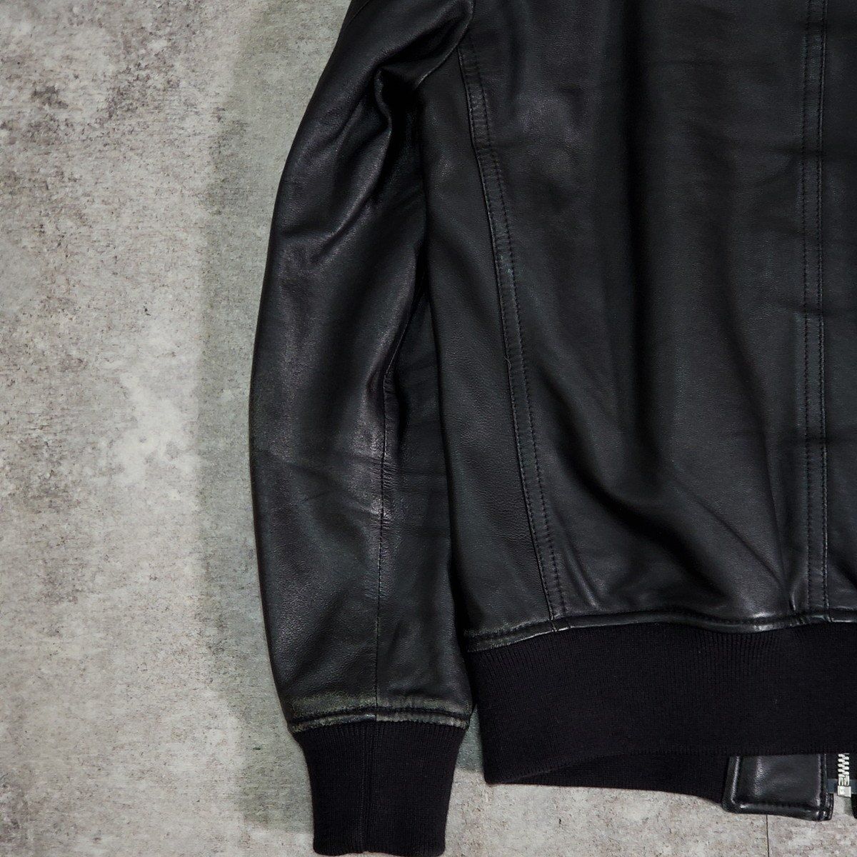 HYSTERIC GLAMOUR ヒステリックグラマー A2-Type ラムレザージャケット