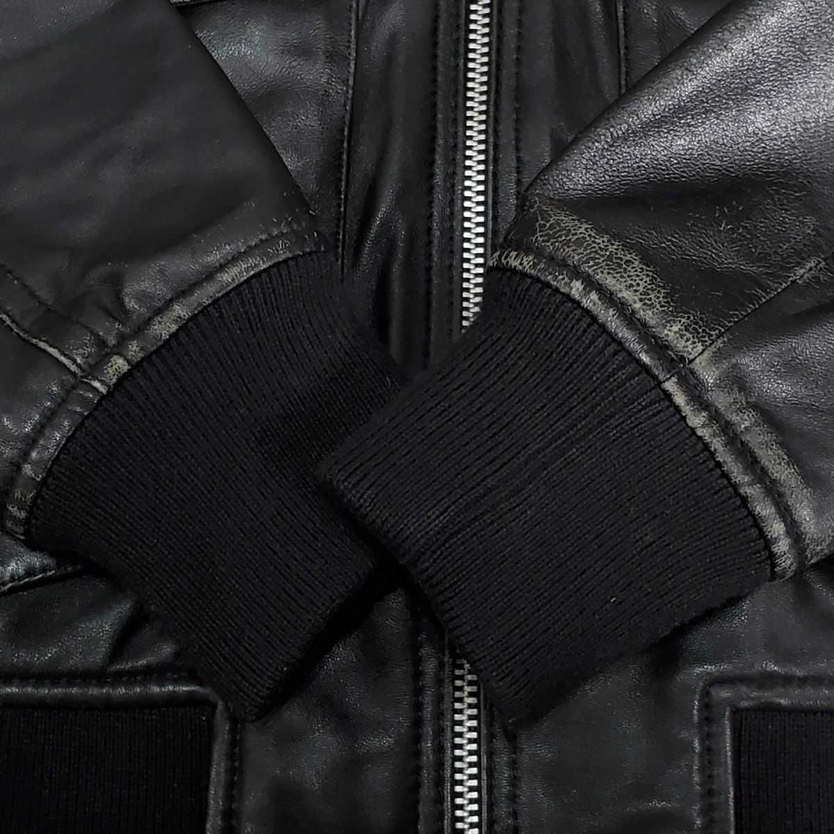 HYSTERIC GLAMOUR ヒステリックグラマー A2-Type ラムレザージャケット