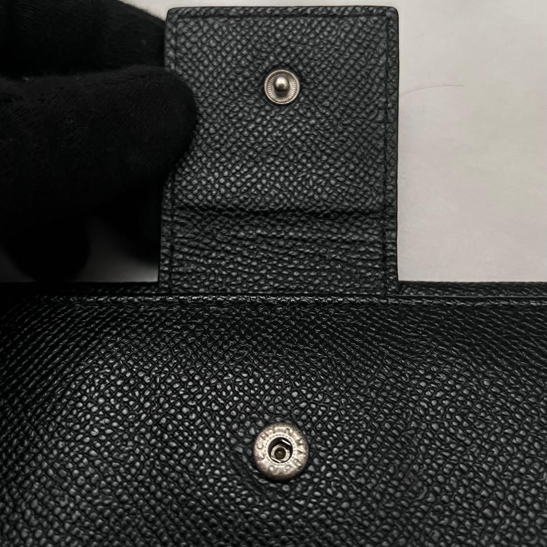 ◇極美品◇ブルガリ ビーゼロワン フラップ型長財布 ブラックレザー ◇極美品◇ブルガリ ビーゼロワン フラップ型長財布 ブラックレザー