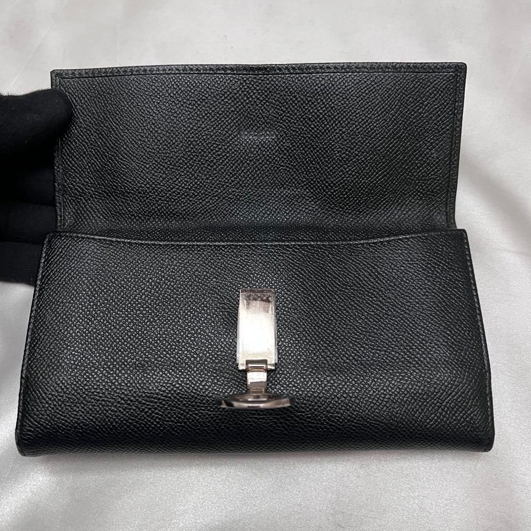 ◇極美品◇ブルガリ ビーゼロワン フラップ型長財布 ブラックレザー ◇極美品◇ブルガリ ビーゼロワン フラップ型長財布 ブラックレザー