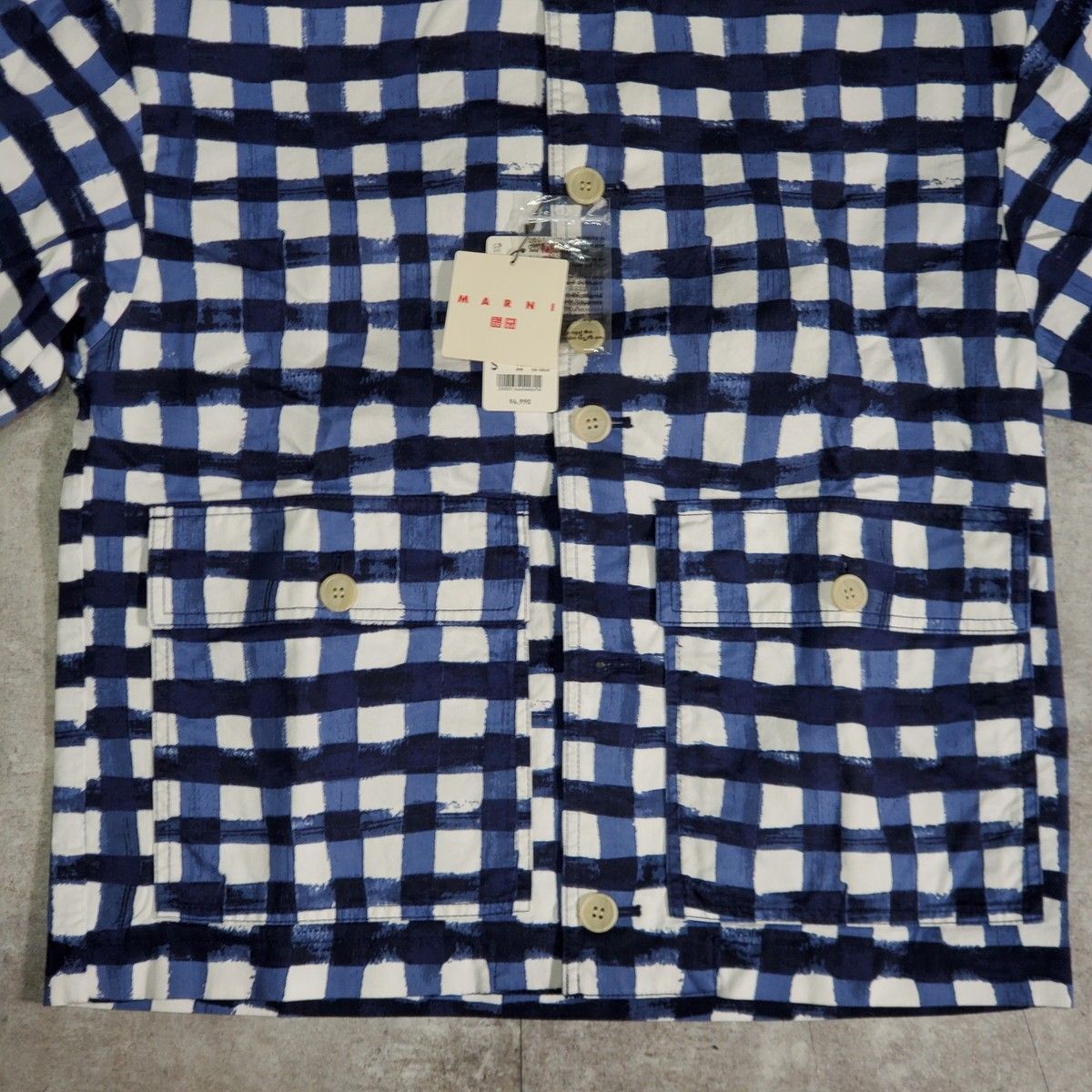 MARNI×UNIQLO マルニ×ユニクロ コラボ ダブルネーム 22SS チェック