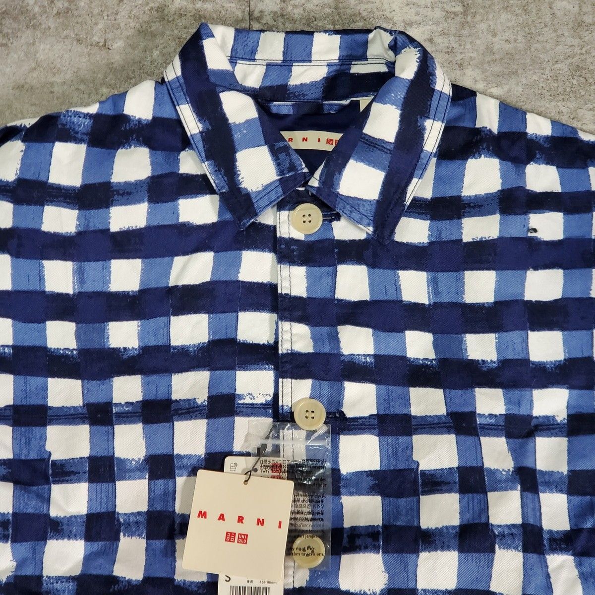 MARNI×UNIQLO マルニ×ユニクロ コラボ ダブルネーム 22SS チェック