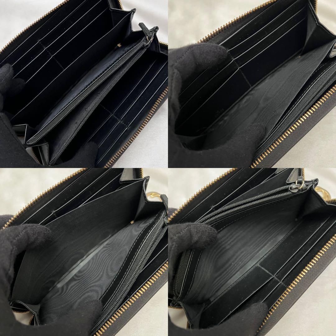 ◇極美品◇グッチ シマレザー 長財布 GGゴールド金具 409342 ブラック ◇極美品◇グッチ シマレザー 長財布 GGゴールド金具 409342 ブラック