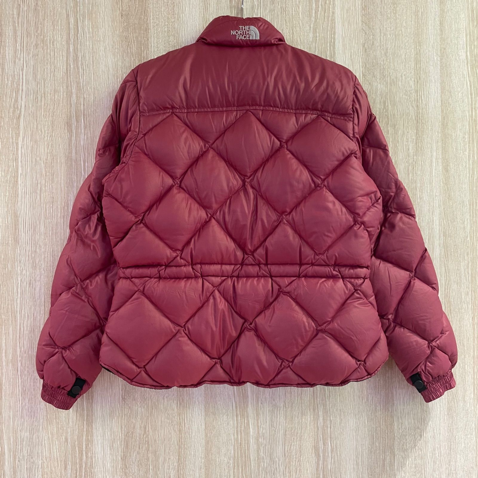 THE NORTH FACE キルティング ダウンジャケット ワインレッド サイズM 