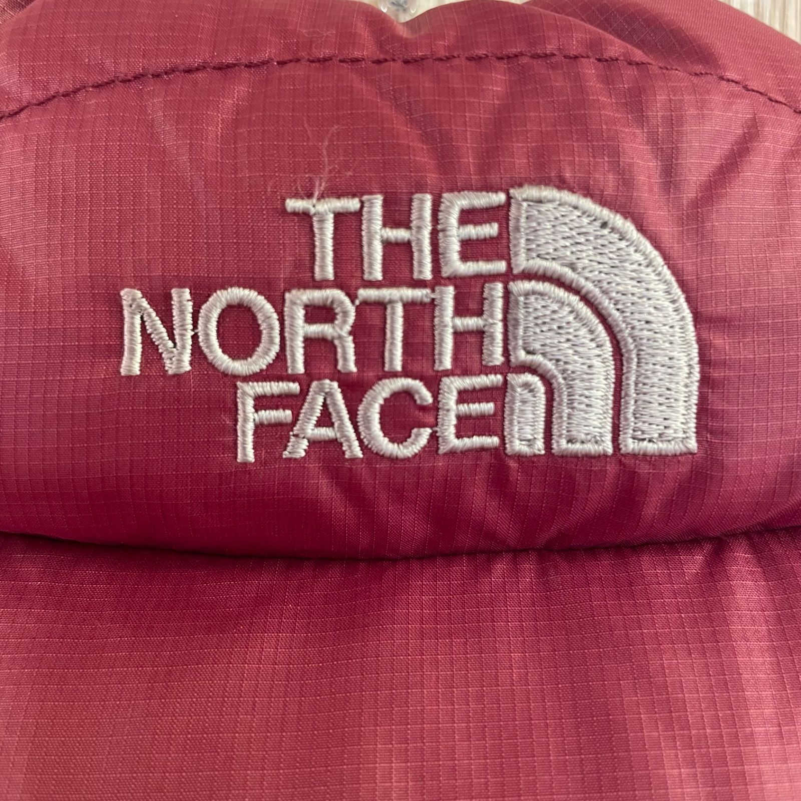 THE NORTH FACE キルティング ダウンジャケット ワインレッド サイズM 