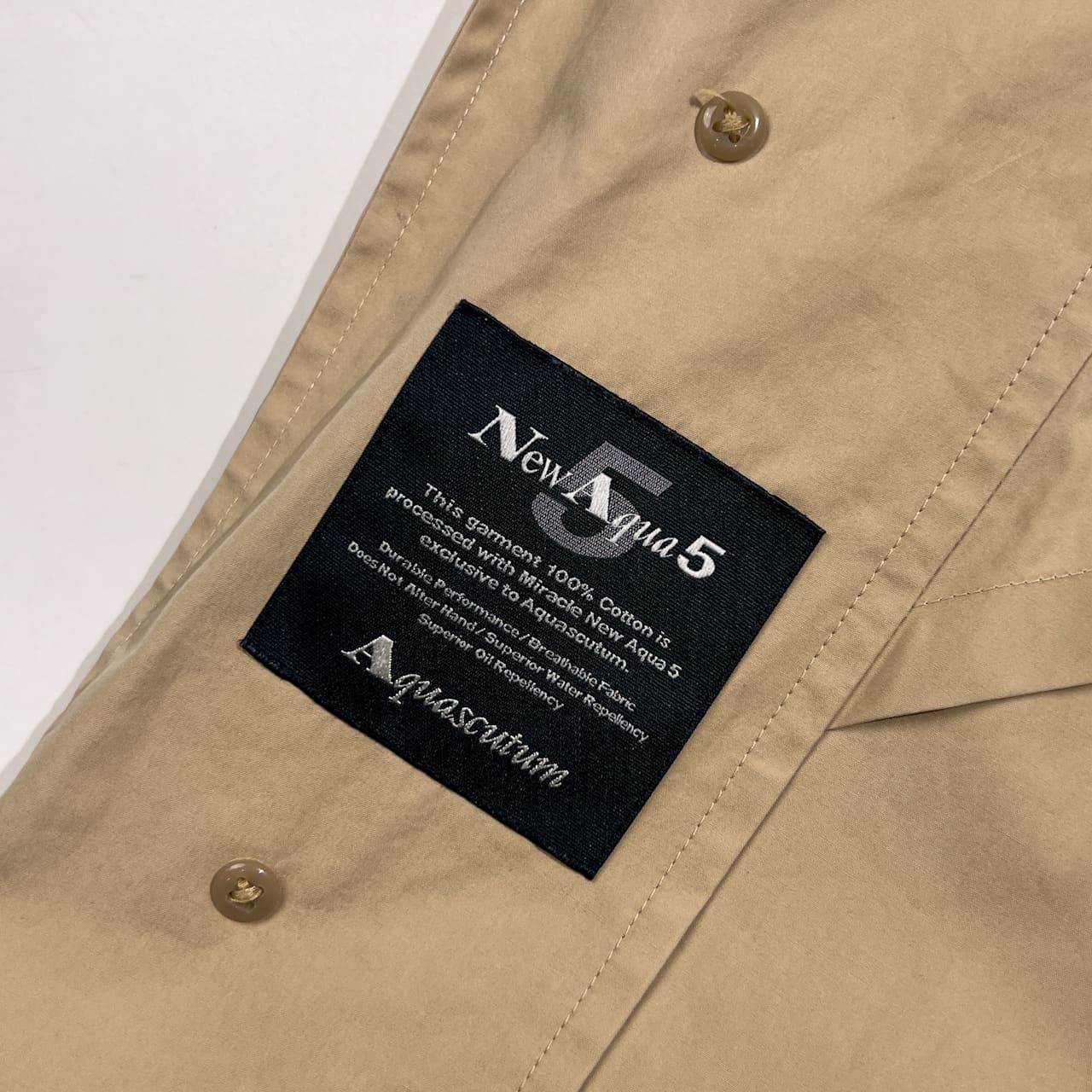 Aquascutum アクアスキュータム New Aqua5 ステンカラーコート