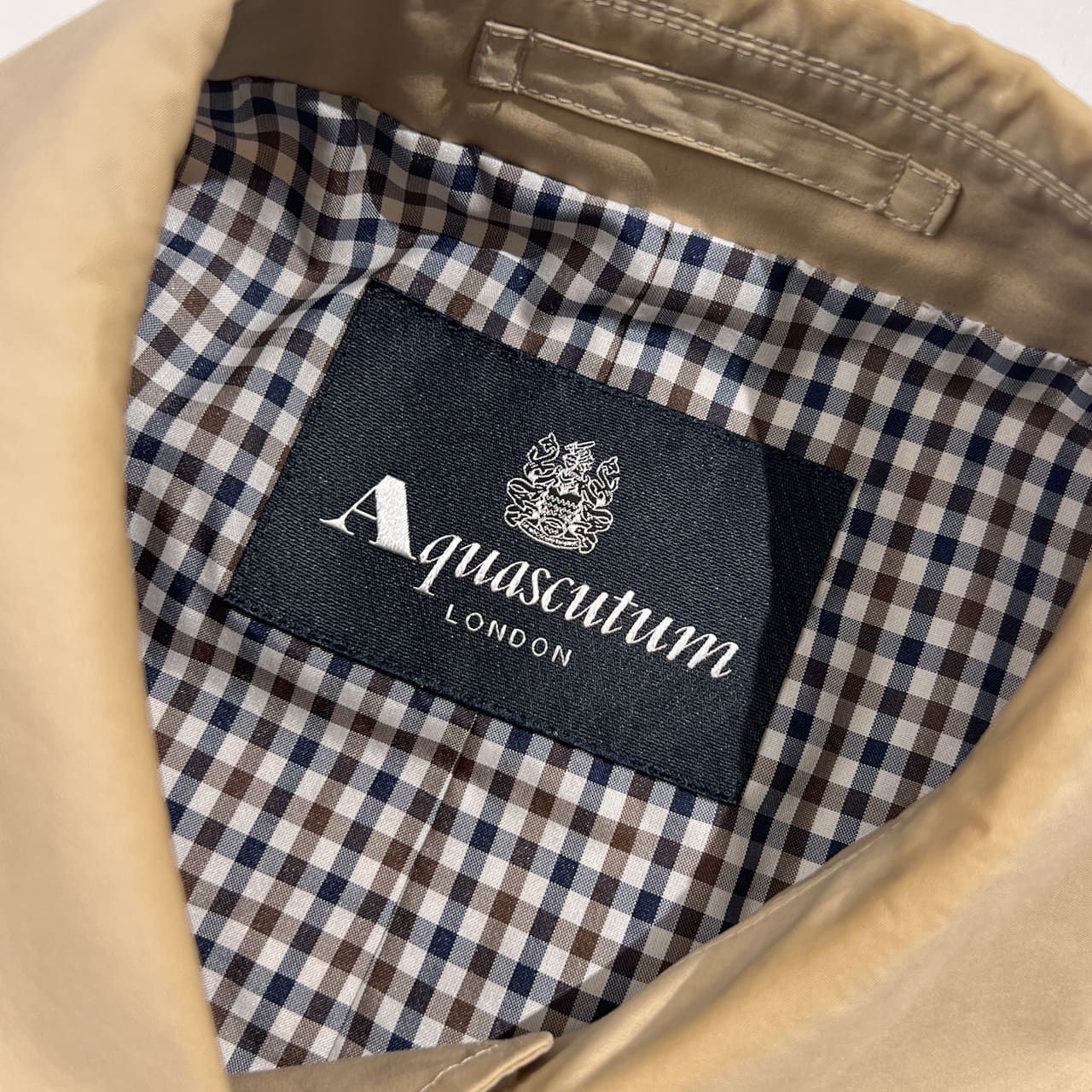 Aquascutum アクアスキュータム New Aqua5 ステンカラーコート