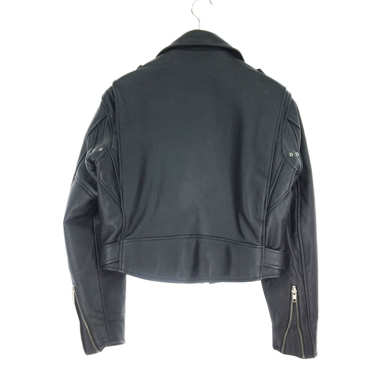 革*ー様 Harley-Davidson ブラック ライダースジャケット S HARLEY-DAVIDSON ハーレーダビッドソン メンズ レザージャケット SIZE
