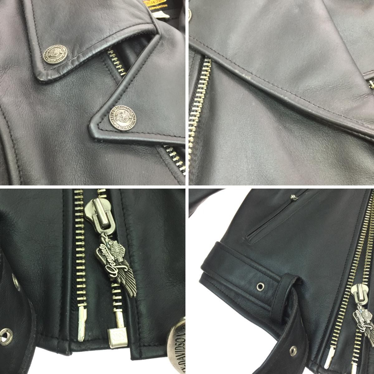 HARLEY-DAVIDSON レザージャケット ライダース HARLEY-DAVIDSON ハーレーダビッドソン メンズ レザージャケット SIZE