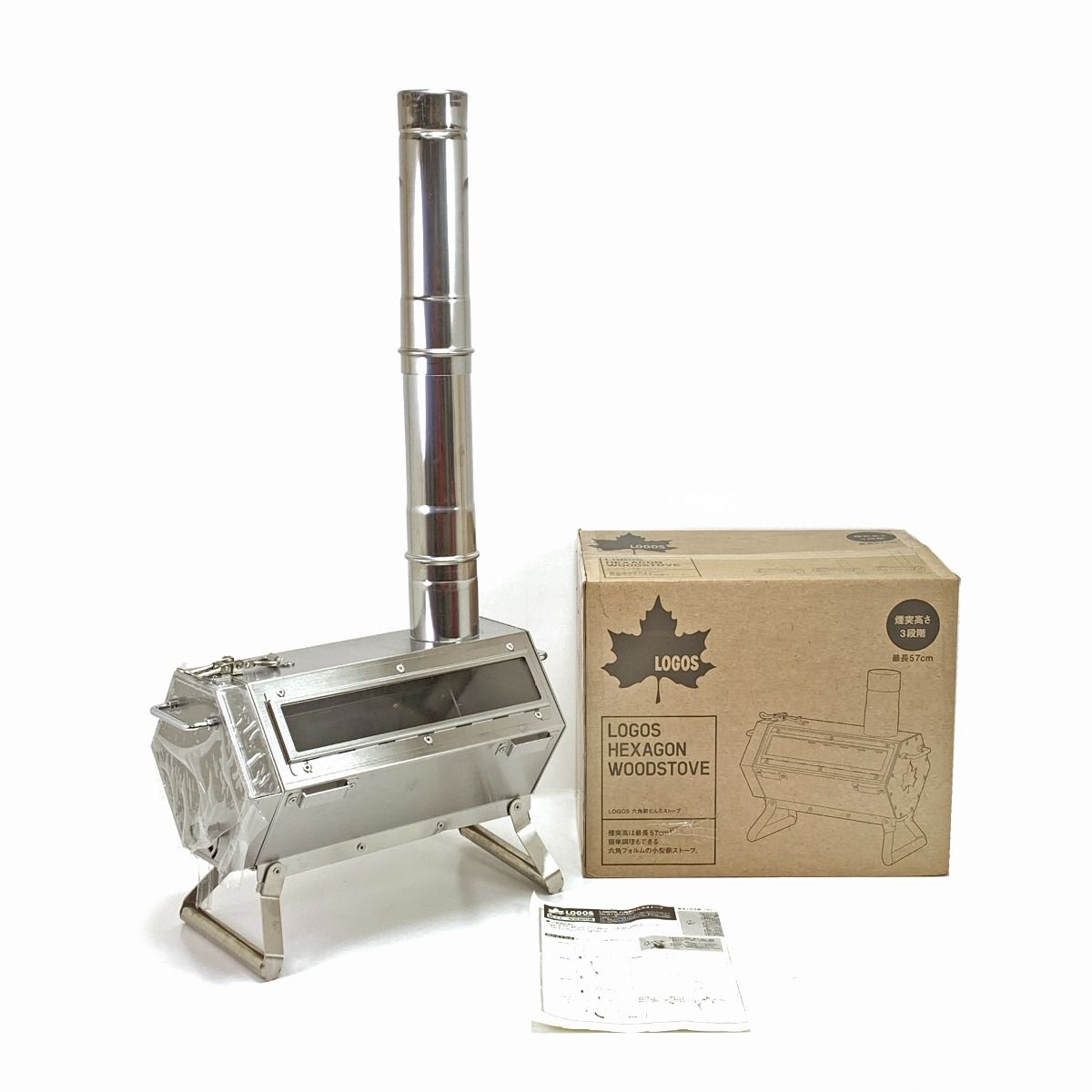 LOGOS ロゴス HEXAGON WOODSTOVE 六角薪だんろストーブ 81064080