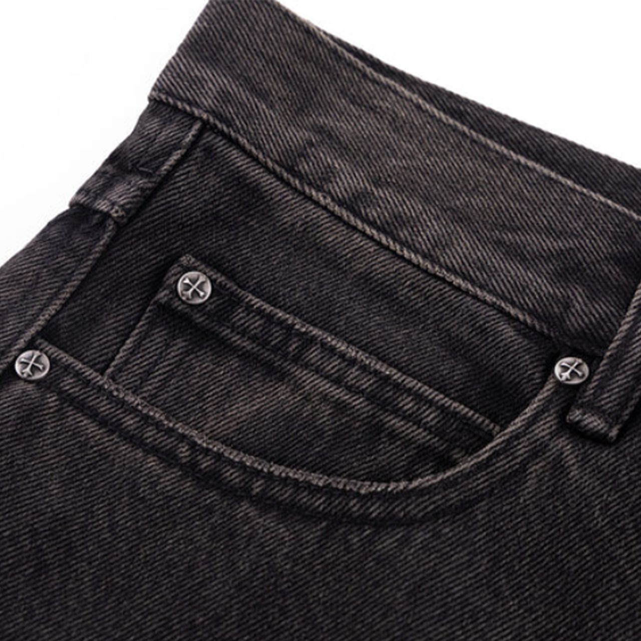 メンズ 新品 サプライヤー SUPPLIER Switching Pierced Baggy Jeans 