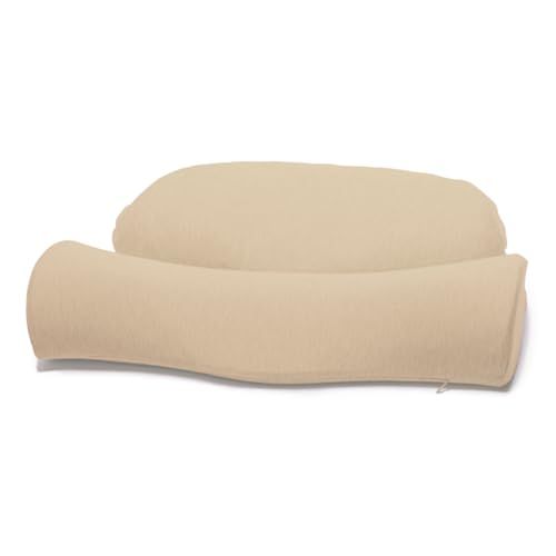 CALQS ダブル枕PLUS クリームベージュ 新品 [CALQS ダブル枕PLUS クリームベージュ] 枕 ピロー まくら 首 肩