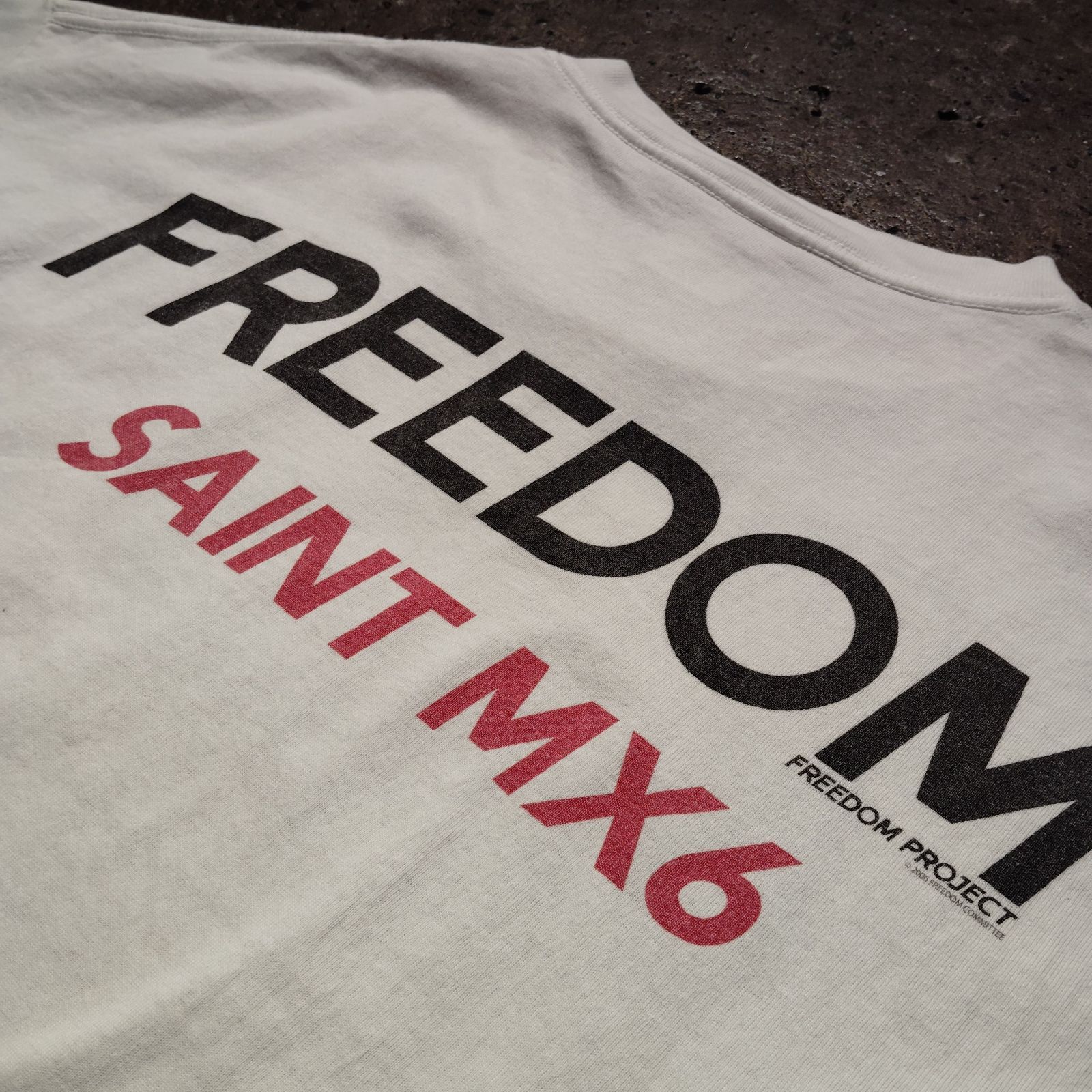 SAINT MICHAEL セント マイケル　FREEDOM 24SS Tシャツ Saint Mxxxxxx × FREEDOM 24ss SAINT MICHAEL セントマイケル 24SS