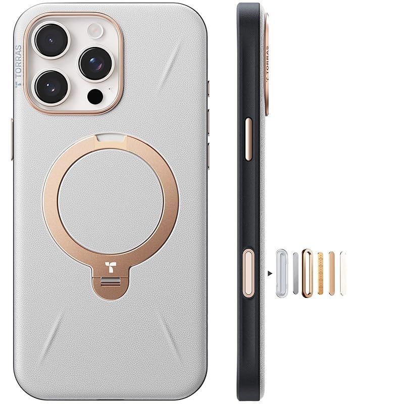 おまとめ 新品】 【新感覚レザー・スキンタッチ】TORRAS iPhone 16 Pro 用