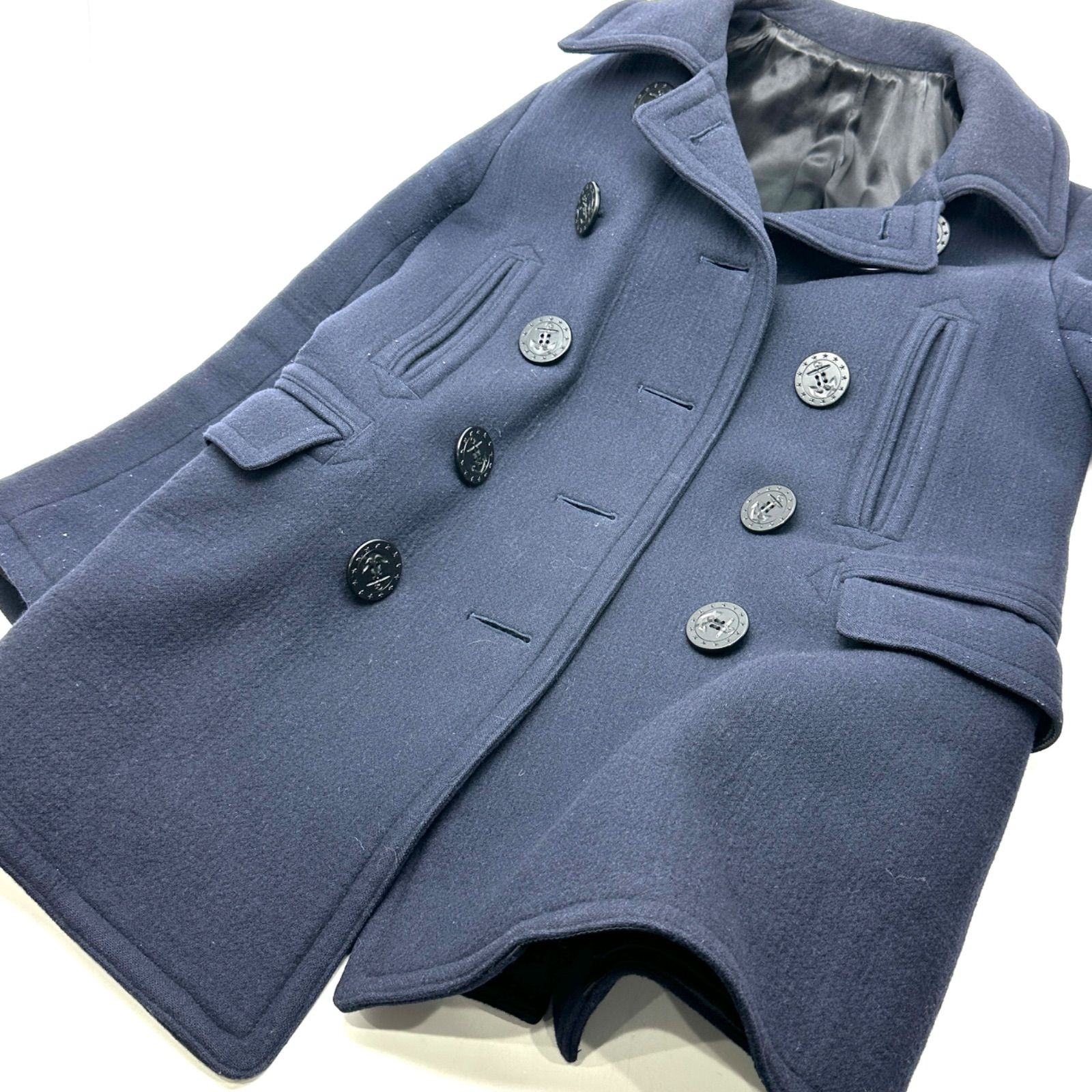 楠本質店/元住吉】Rags McGREGOR ラグスマックレガー ウールピーコート 
