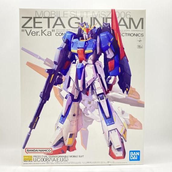 中古】 開封) MG 1／100 ゼータガンダム Ver．Ka (機動戦士