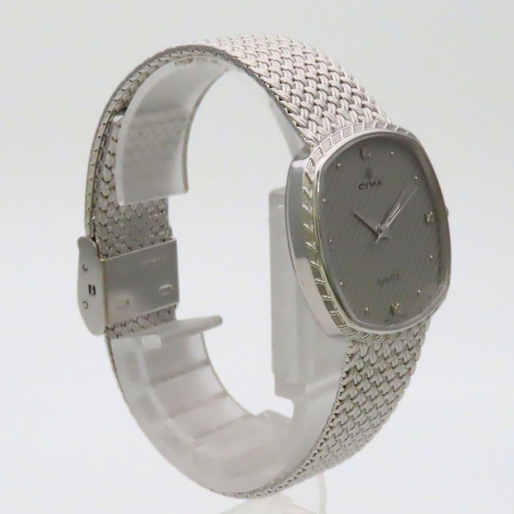 中古】 シーマ 腕時計 200-1 ステンレススチール シルバー 文字盤 