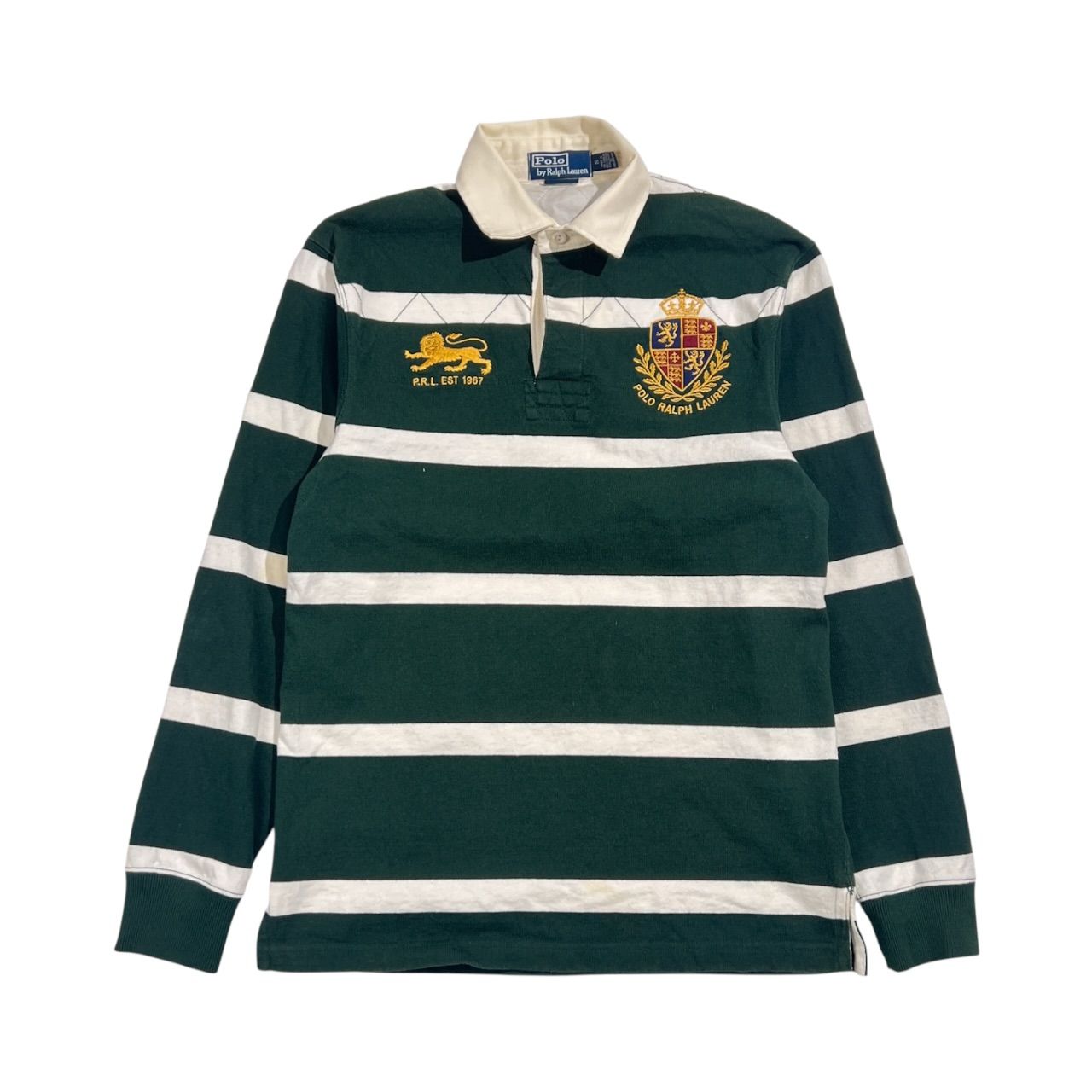 90s Polo Ralph Lauren ポロ ラルフローレン CUSTOM FIT ボーダー 